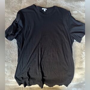 James Perse Tee Shirt - Black Size 2
